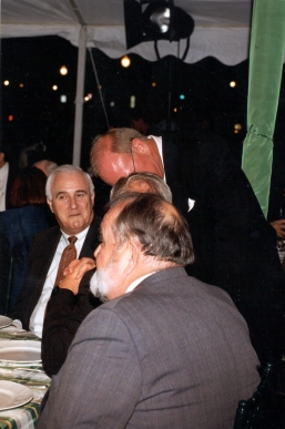 Frank Francois, Executive Director of AASHTO (foreground), and Wayne Shackelford, Commissioner, Georgia DOT.