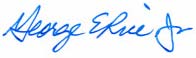 Signature of George E. Rice, Jr