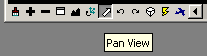 A screengrab of the pan view button.