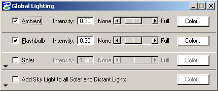 A screengrab of the global lighting dialog.