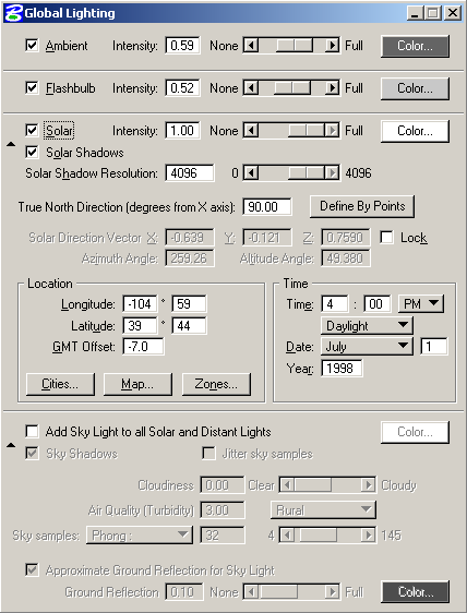 A screengrab of a global lighting menu.