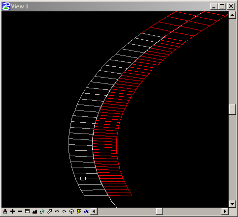 A screen grab of selecting individual road surface elements.