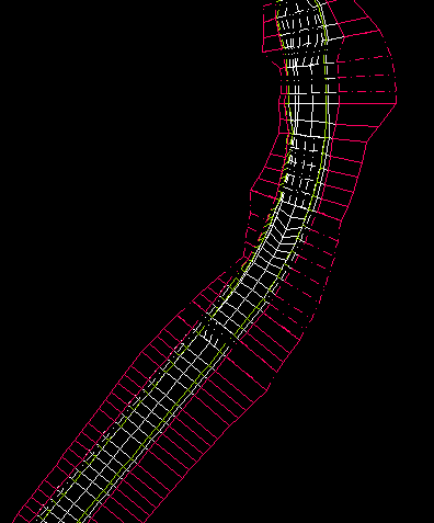 An image of finished cut/fill slope surfaces.