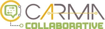 Image of the CARMA Collaborative logo. The logo is black, green, and gold.