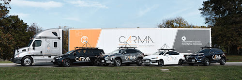 " fleet of 5 CARMA vehicles"