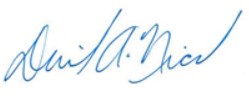 "David A. Nicol signature"