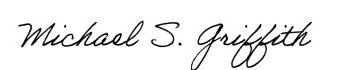 "Michael Griffith signature"