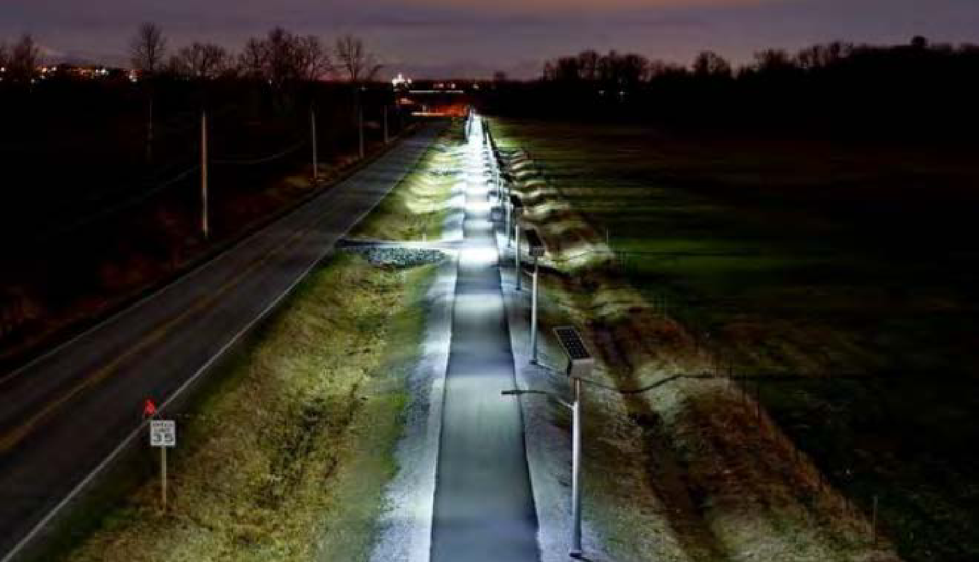 Greenville Avenue after the Demonstration Project Improvements