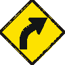 "Image of a Curve sign"