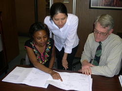 Road Safety Audit Team reviewing project plans