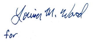 Louisa Ward's signature