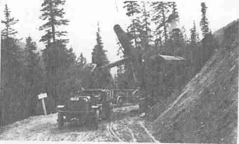 Modern road building -- circa 1921. Road building equipment