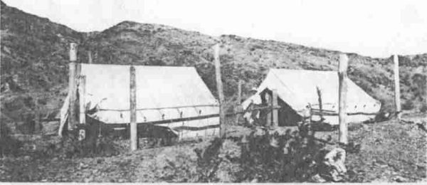 Typical Desert Survey Camp 1933 Blythe - Vidal, Colorado River