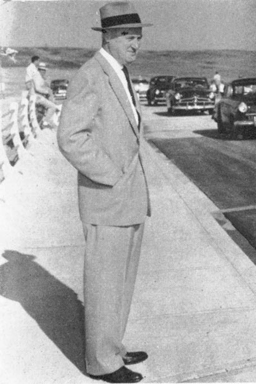 U.S. Representative George H. Fallon in a photo from American Road Builders magazine.